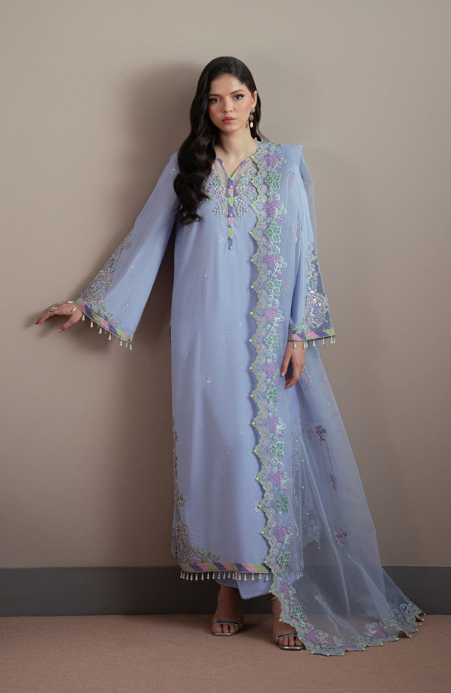 Fabiha Fatima | Elvin Pret Wear | IRIS - Pakistani Designer Dress - by Fabiha Fatima - Type : Ladies Clothes - 100% Original at Saira Sultan
