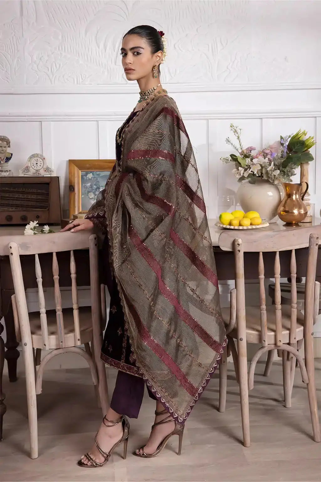 Iznik | Festive Velvet 23 | IV-23 SEHER - Pakistani Designer Dress - by Iznik | Type: Formal - 100% Original at Saira Sultan