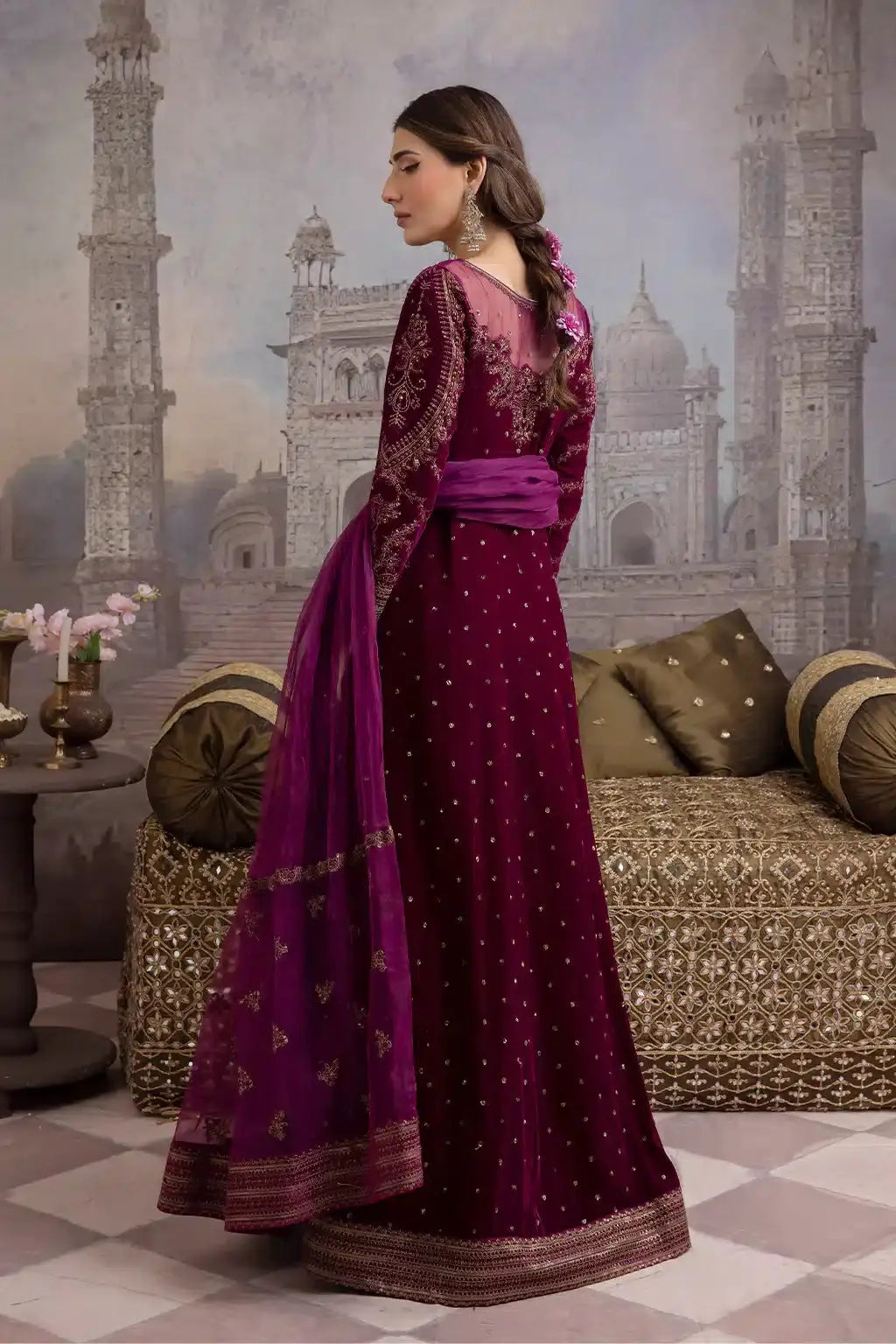 Iznik | Festive Velvet 23 | IV-24 RUMMANA - Pakistani Designer Dress - by Iznik | Type: Formal - 100% Original at Saira Sultan