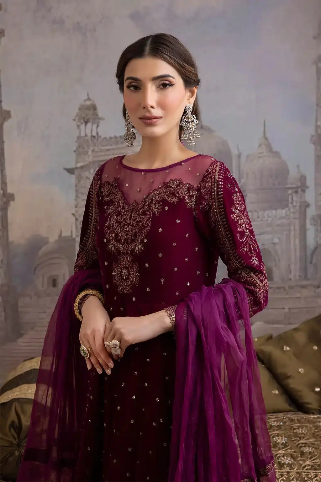 Iznik | Festive Velvet 23 | IV-24 RUMMANA - Pakistani Designer Dress - by Iznik | Type: Formal - 100% Original at Saira Sultan