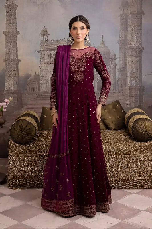 Iznik | Festive Velvet 23 | IV-24 RUMMANA - Pakistani Designer Dress - by Iznik | Type: Formal - 100% Original at Saira Sultan