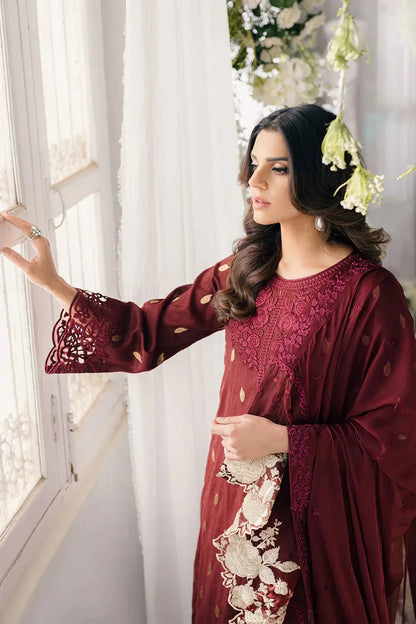 Azure | Ensembles Embroidered Formals | Imperial Wine - Pakistani Designer Dress - by Azure | Type: Formal - 100% Original at Saira Sultan