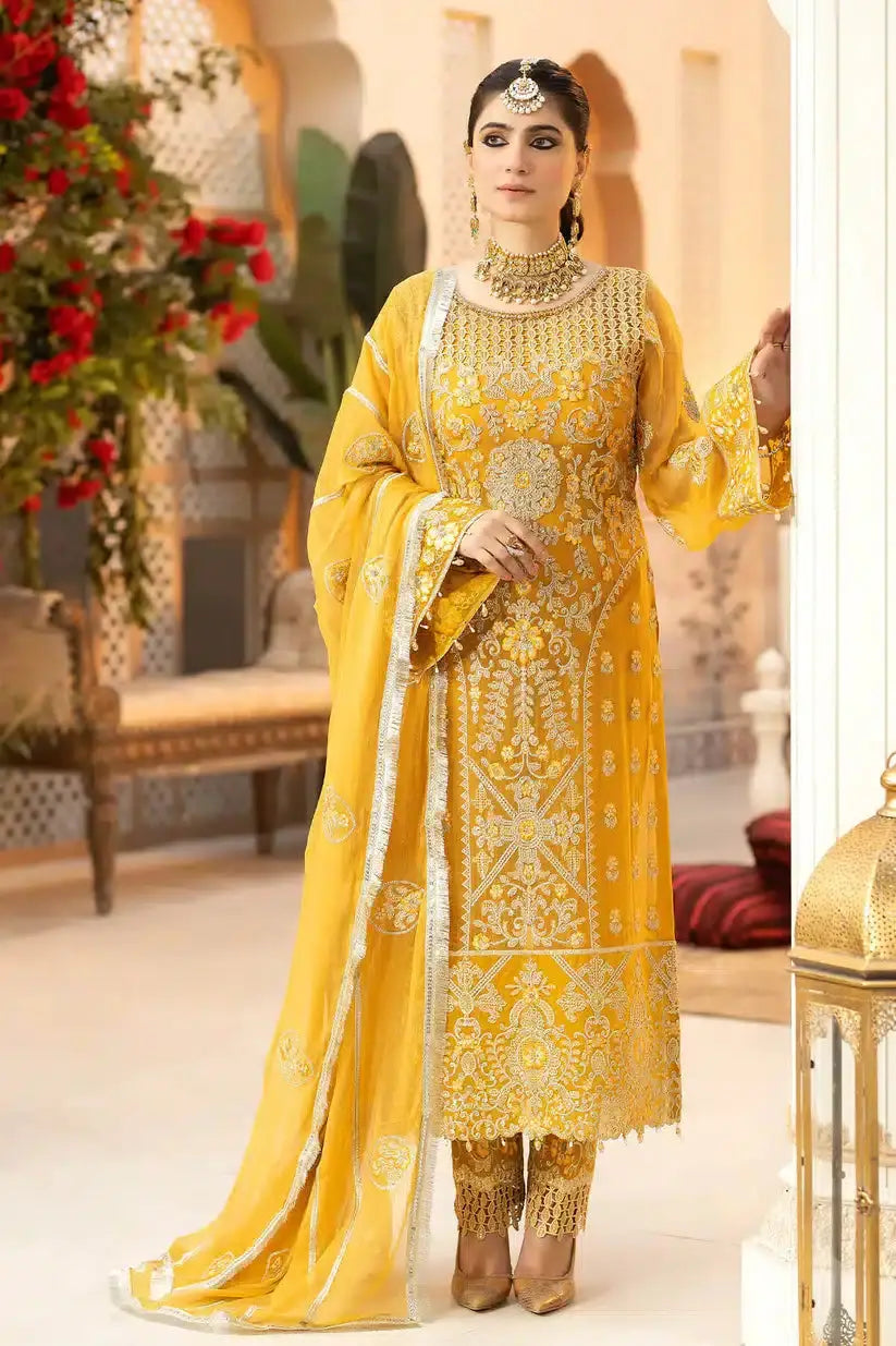 Imrozia Premium | Falesia Formals 23 | L-266 Solaris - Pakistani Designer Dress - by Imrozia Premium | Type: Formal - 100% Original at Saira Sultan