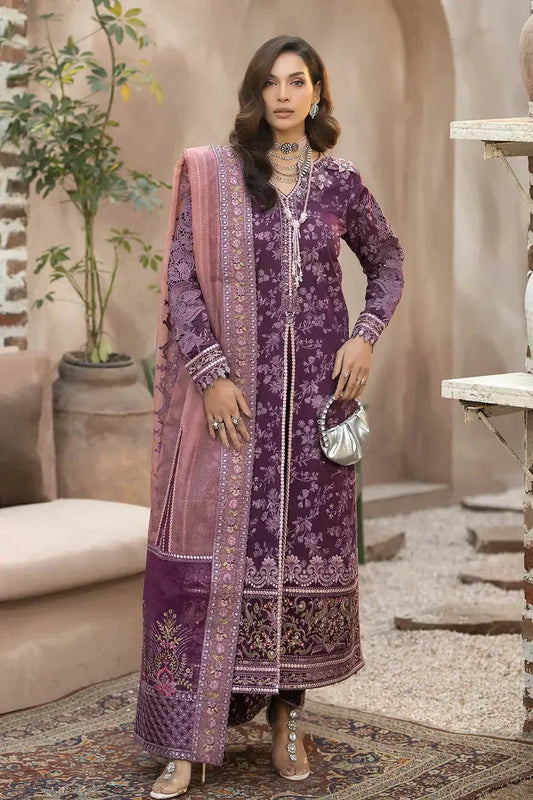 Imrozia Premium | Gulposh Luxury Lawn 24 | S.L 43 Amayrah - Pakistani Designer Dress - by Imrozia Premium | Type: Luxury - 100% Original at Saira Sultan