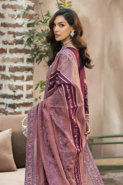 Imrozia Premium | Gulposh Luxury Lawn 24 | S.L 43 Amayrah - Pakistani Designer Dress - by Imrozia Premium | Type: Luxury - 100% Original at Saira Sultan