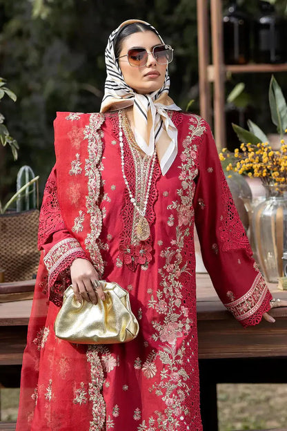 Imrozia Premium | Gulposh Luxury Lawn 24 | S.L 46 Amal - Pakistani Designer Dress - by Imrozia Premium | Type: Luxury - 100% Original at Saira Sultan