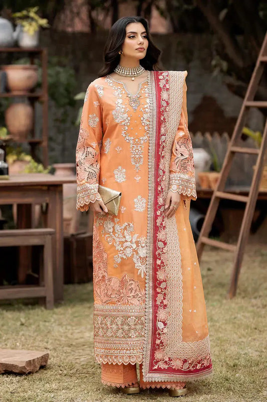 Imrozia Premium | Gulposh Luxury Lawn 24 | S.L 47 Zafiah - Pakistani Designer Dress - by Imrozia Premium | Type: Luxury - 100% Original at Saira Sultan