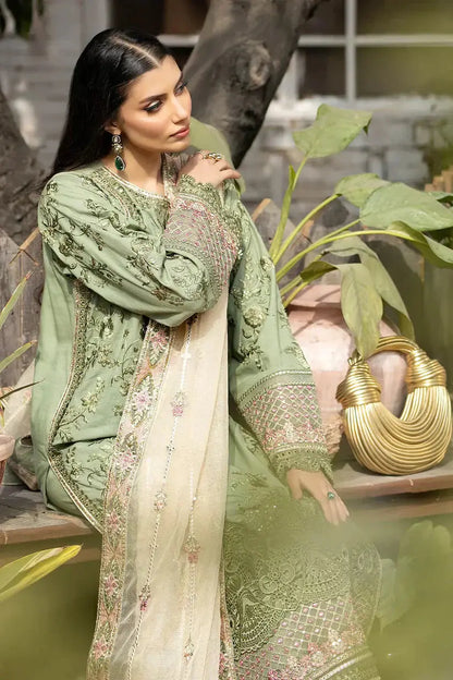 Imrozia Premium | Gulposh Luxury Lawn 24 | S.L 51 Amaani - Pakistani Designer Dress - by Imrozia Premium | Type: Luxury - 100% Original at Saira Sultan