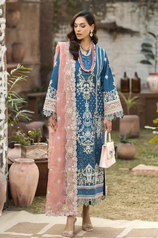 Imrozia Premium | Gulposh Luxury Lawn 24 | S.L 42 Hana - Pakistani Designer Dress - by Imrozia Premium | Type: Luxury - 100% Original at Saira Sultan
