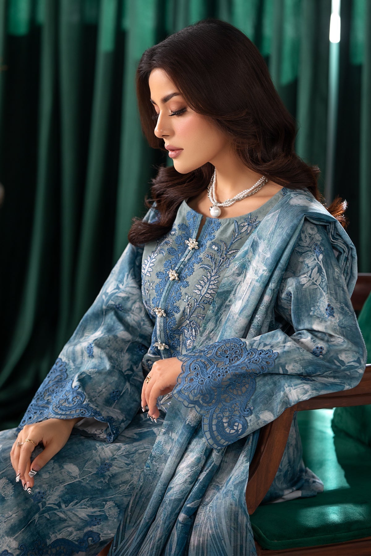 Imrozia Premium | Masakali Winter Pret | I.P-82 Hala - Pakistani Designer Dress - by Imrozia Premium | Type: Ladies Clothes - 100% Original at Saira Sultan