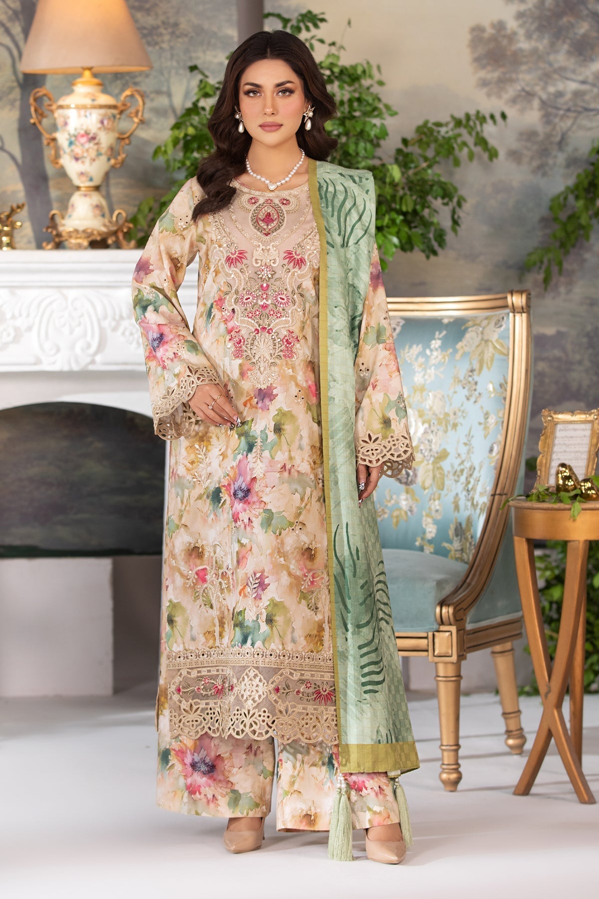Imrozia Premium | Masakali Winter Pret | I.P-85 Resham - Pakistani Designer Dress - by Imrozia Premium | Type: Ladies Clothes - 100% Original at Saira Sultan