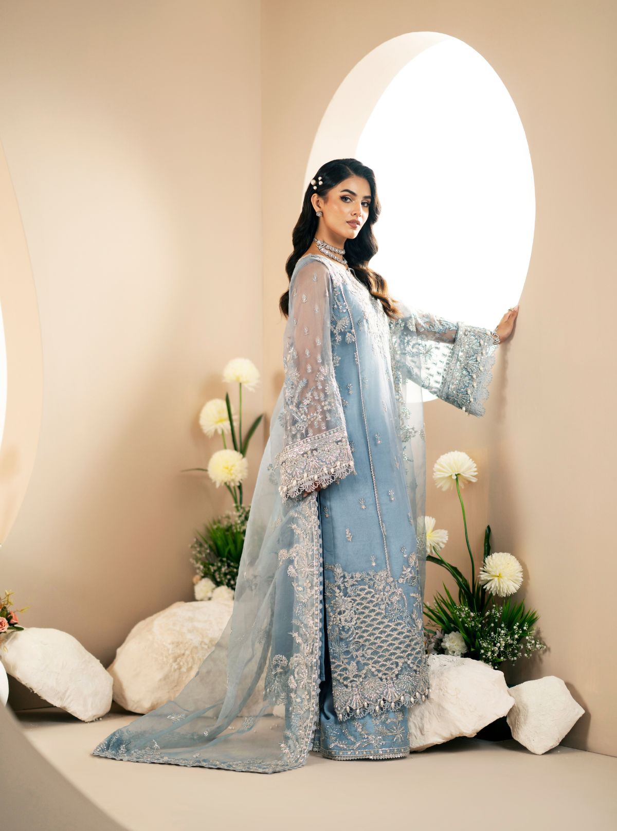 Inayat | Festive Formals | Lotus - Pakistani Designer Dress - by Inayat - Type : Ladies Clothes - 100% Original at Saira Sultan