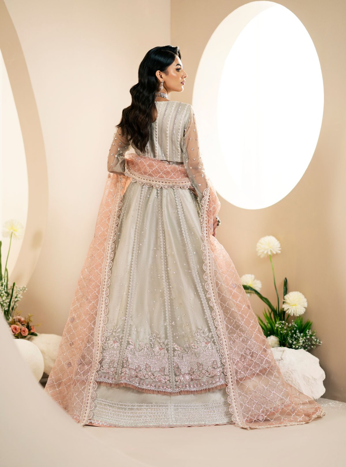Inayat | Festive Formals | Magnolia - Pakistani Designer Dress - by Inayat - Type : Ladies Clothes - 100% Original at Saira Sultan