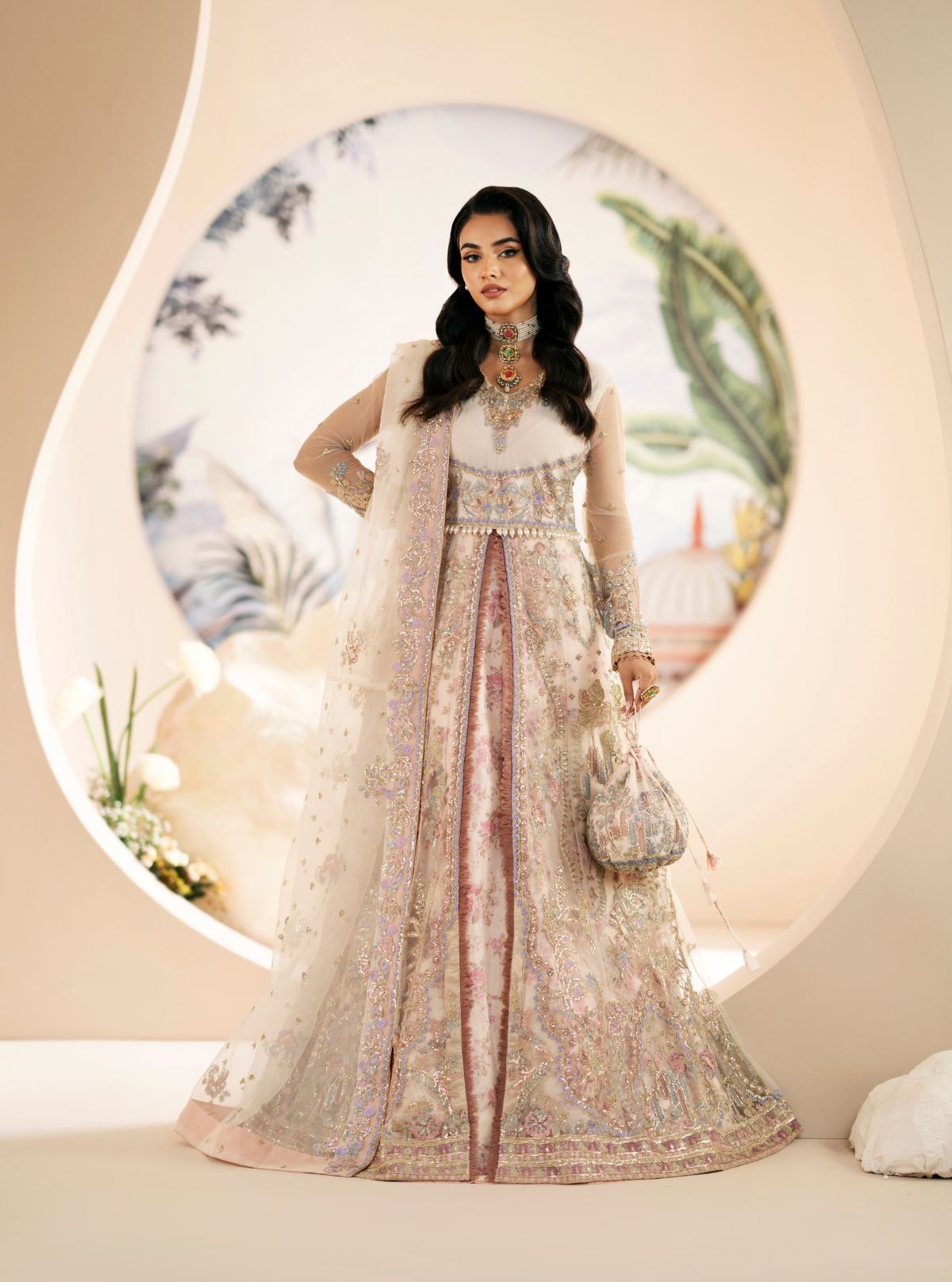Inayat | Festive Formals | Amaryllis - Pakistani Designer Dress - by Inayat - Type : Ladies Clothes - 100% Original at Saira Sultan