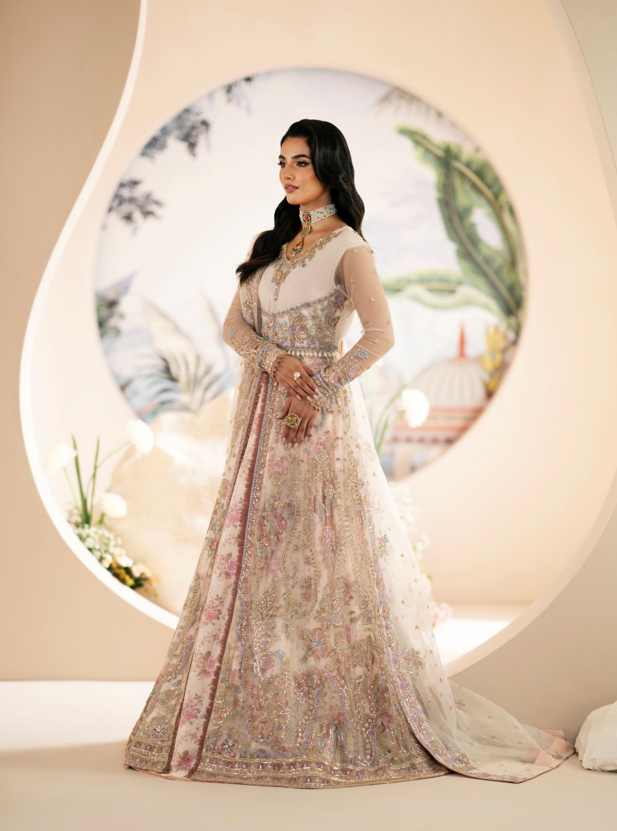 Inayat | Festive Formals | Amaryllis - Pakistani Designer Dress - by Inayat - Type : Ladies Clothes - 100% Original at Saira Sultan