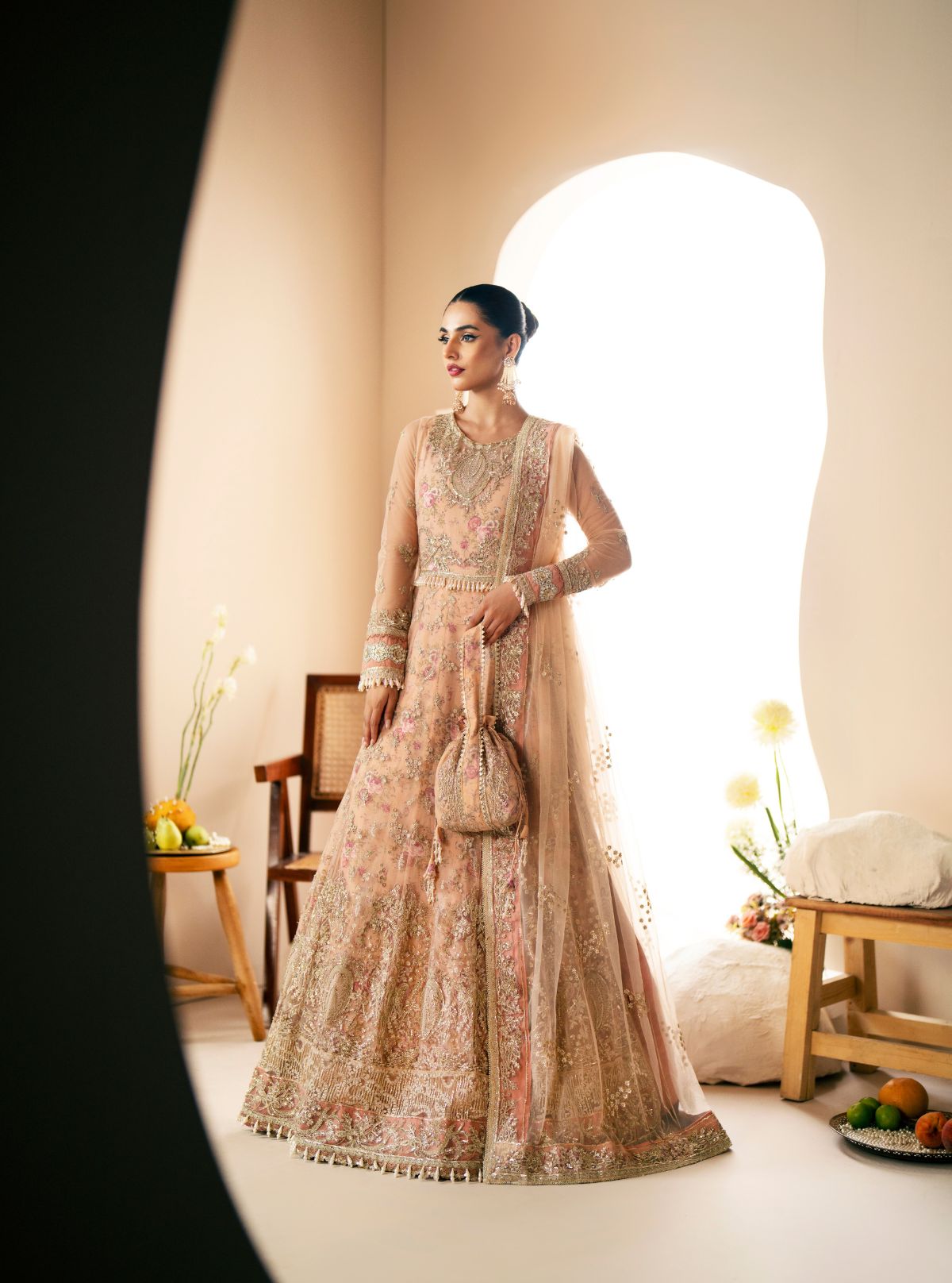 Inayat | Festive Formals | Daffodil - Pakistani Designer Dress - by Inayat - Type : Ladies Clothes - 100% Original at Saira Sultan