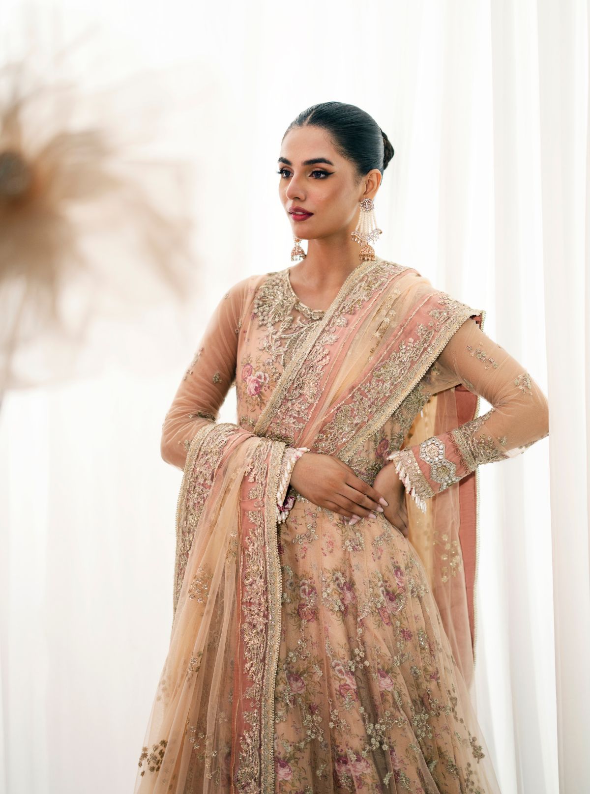 Inayat | Festive Formals | Daffodil - Pakistani Designer Dress - by Inayat - Type : Ladies Clothes - 100% Original at Saira Sultan
