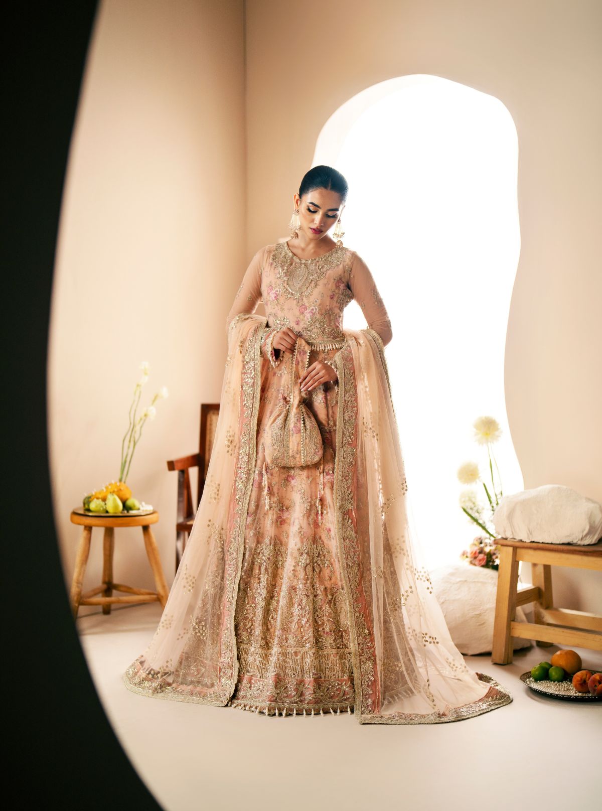 Inayat | Festive Formals | Daffodil - Pakistani Designer Dress - by Inayat - Type : Ladies Clothes - 100% Original at Saira Sultan