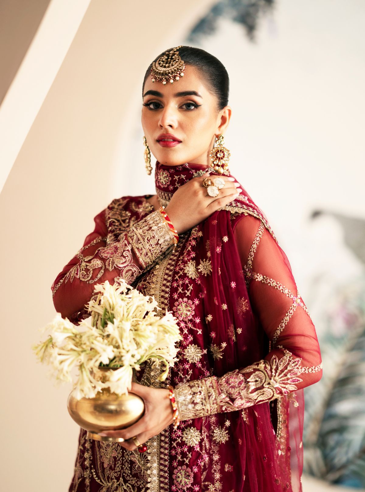 Inayat | Festive Formals | Zinnia - Pakistani Designer Dress - by Inayat - Type : Ladies Clothes - 100% Original at Saira Sultan