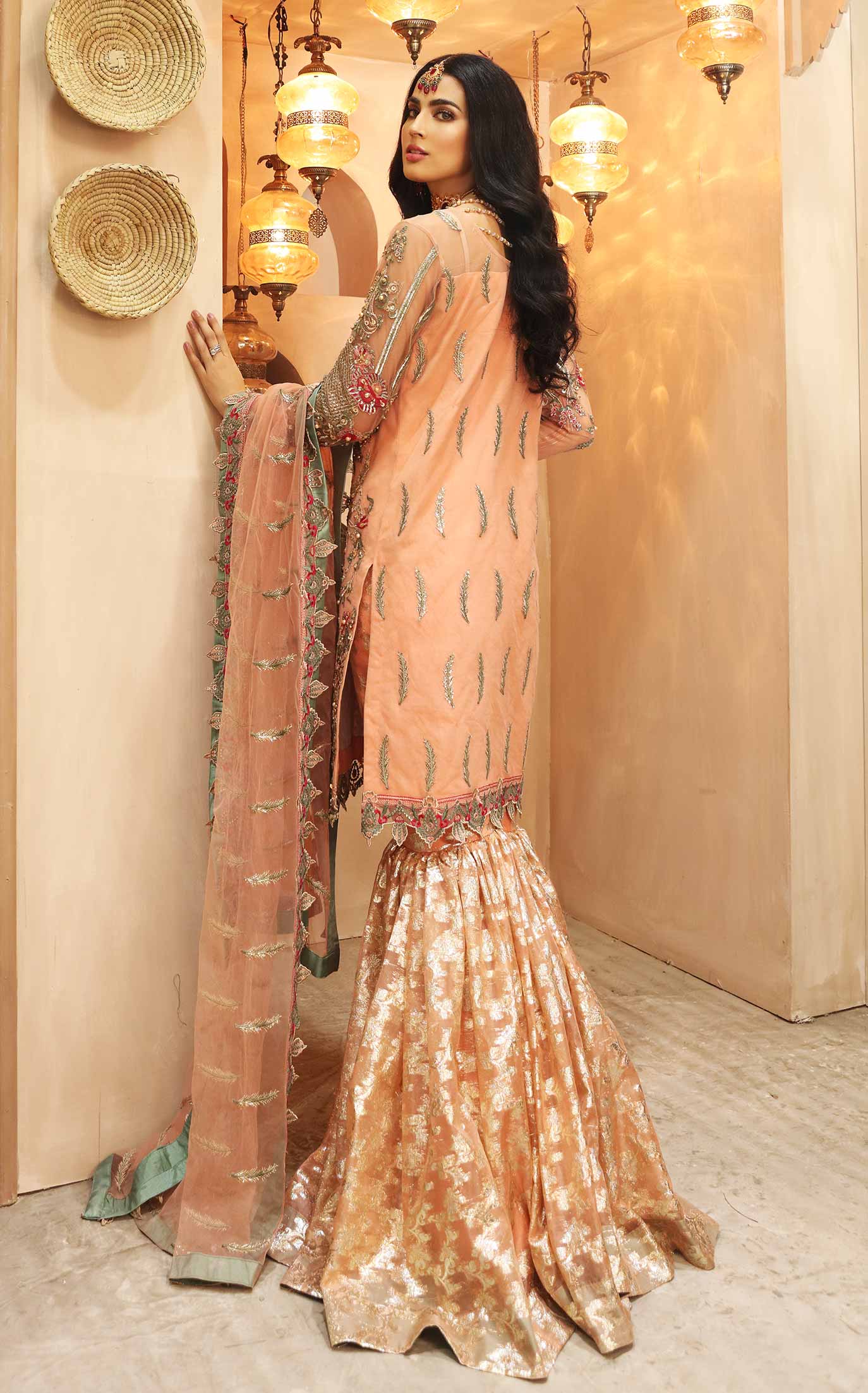 Waqas Shah | Ishq Naama | AVIANA ROSE - Pakistani Designer Dress - by Waqas Shah | Type: Formal - 100% Original at Saira Sultan