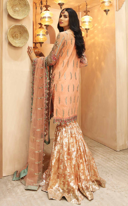 Waqas Shah | Ishq Naama | AVIANA ROSE - Pakistani Designer Dress - by Waqas Shah | Type: Formal - 100% Original at Saira Sultan