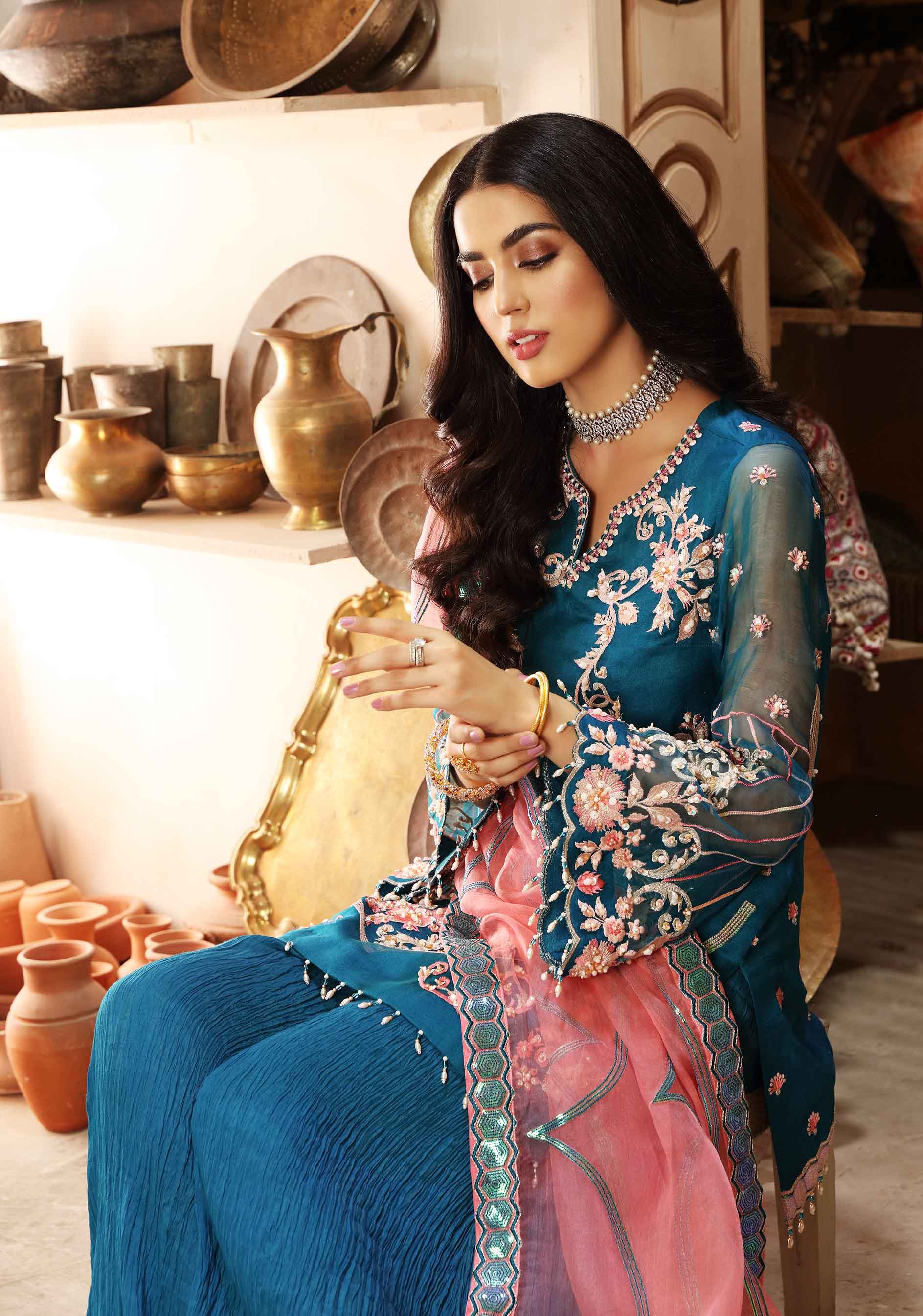 Waqas Shah | Ishq Naama | AFSANA - Pakistani Designer Dress - by Waqas Shah | Type: Formal - 100% Original at Saira Sultan