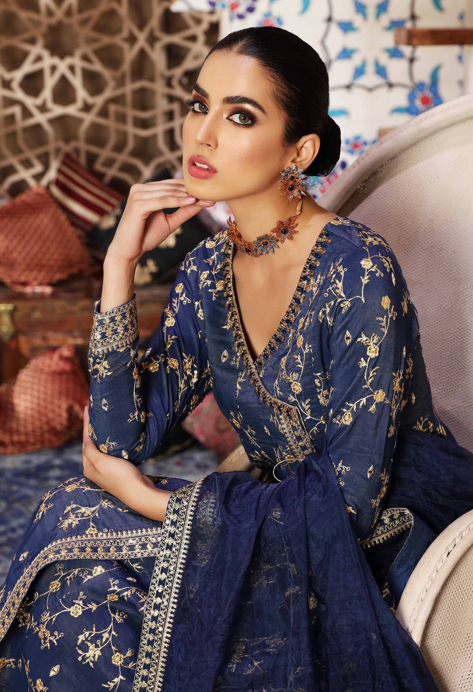 Waqas Shah | Ishq Naama | DUR-E-SHAHWAR - Pakistani Designer Dress - by Waqas Shah | Type: Formal - 100% Original at Saira Sultan