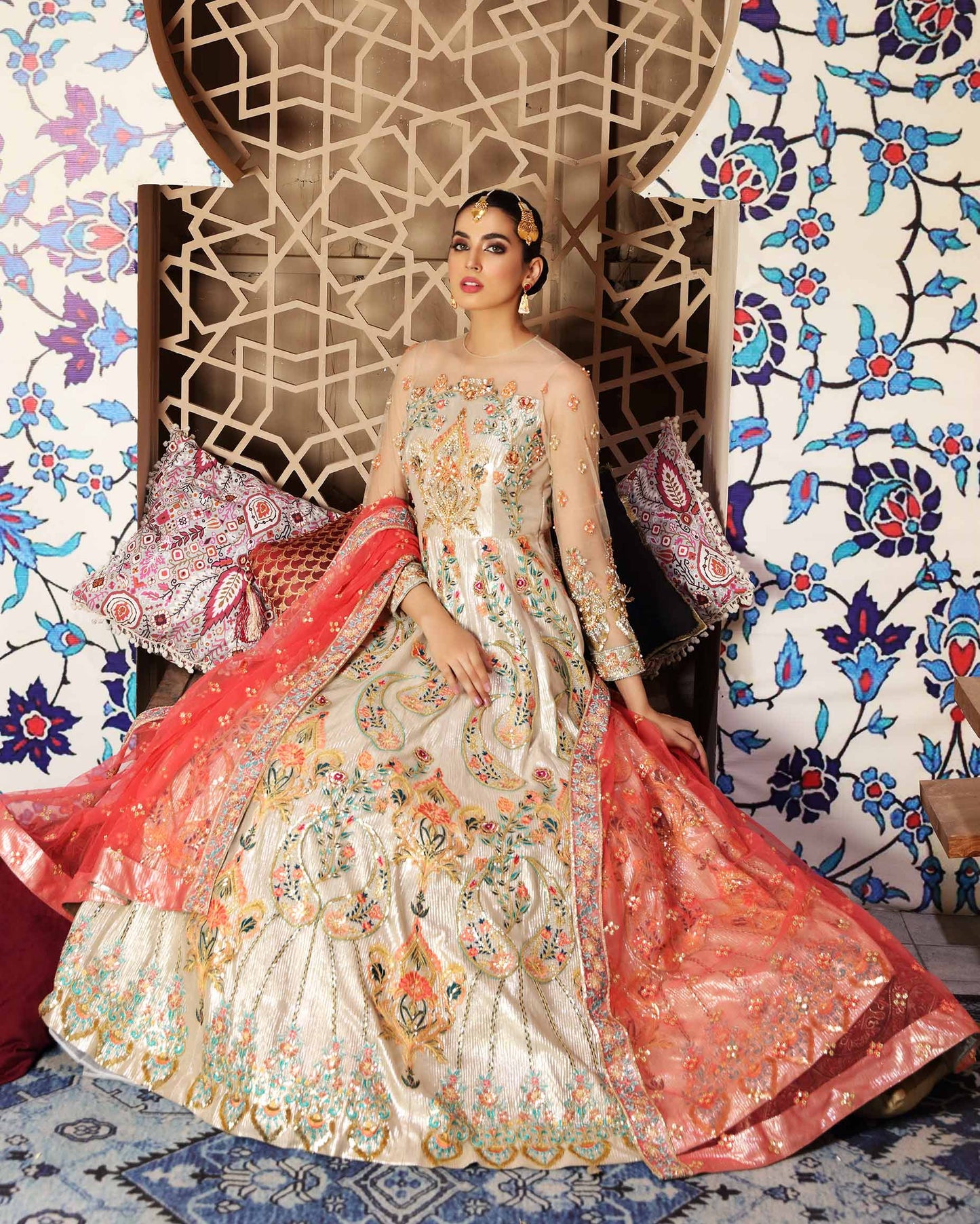 Waqas Shah | Ishq Naama | FLORA - Pakistani Designer Dress - by Waqas Shah | Type: Formal - 100% Original at Saira Sultan