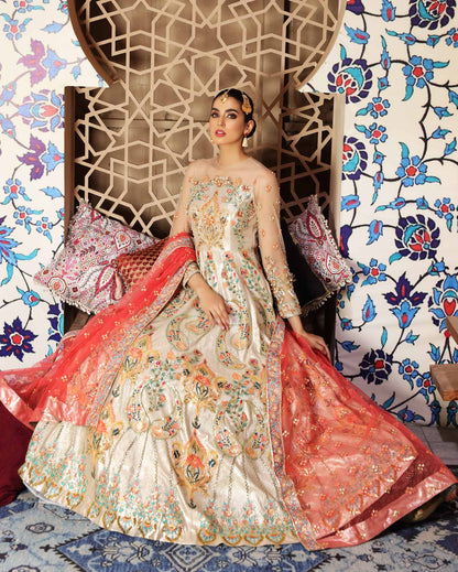 Waqas Shah | Ishq Naama | FLORA - Pakistani Designer Dress - by Waqas Shah | Type: Formal - 100% Original at Saira Sultan