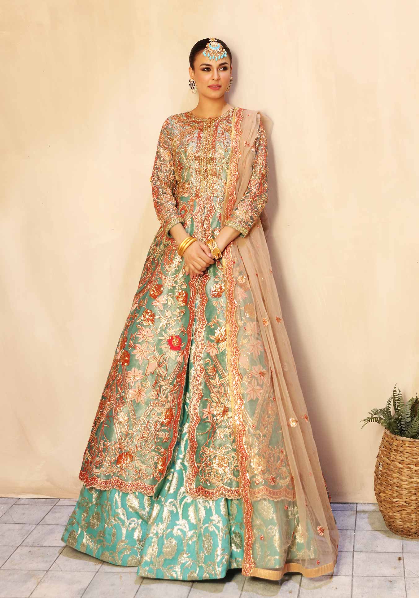Waqas Shah | Ishq Naama | MARIGOLD - Pakistani Designer Dress - by Waqas Shah | Type: Formal - 100% Original at Saira Sultan