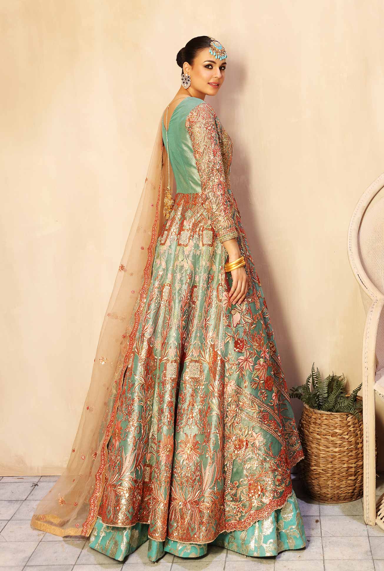 Waqas Shah | Ishq Naama | MARIGOLD - Pakistani Designer Dress - by Waqas Shah | Type: Formal - 100% Original at Saira Sultan