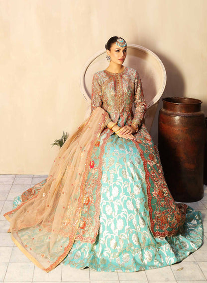 Waqas Shah | Ishq Naama | MARIGOLD - Pakistani Designer Dress - by Waqas Shah | Type: Formal - 100% Original at Saira Sultan