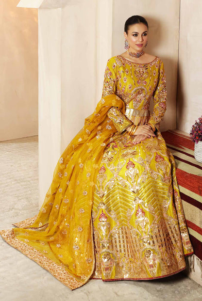 Waqas Shah | Ishq Naama | SUNSHINE - Pakistani Designer Dress - by Waqas Shah | Type: Formal - 100% Original at Saira Sultan