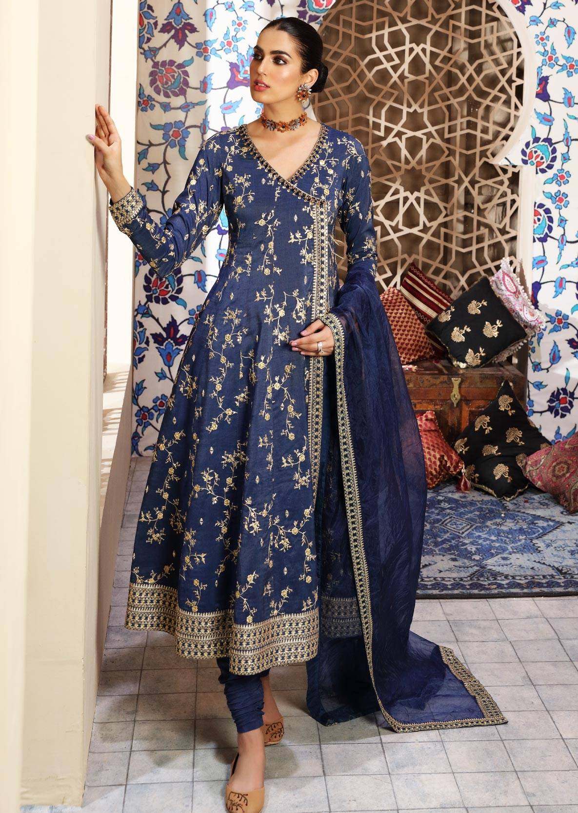 Waqas Shah | Ishq Naama | DUR-E-SHAHWAR - Pakistani Designer Dress - by Waqas Shah | Type: Formal - 100% Original at Saira Sultan