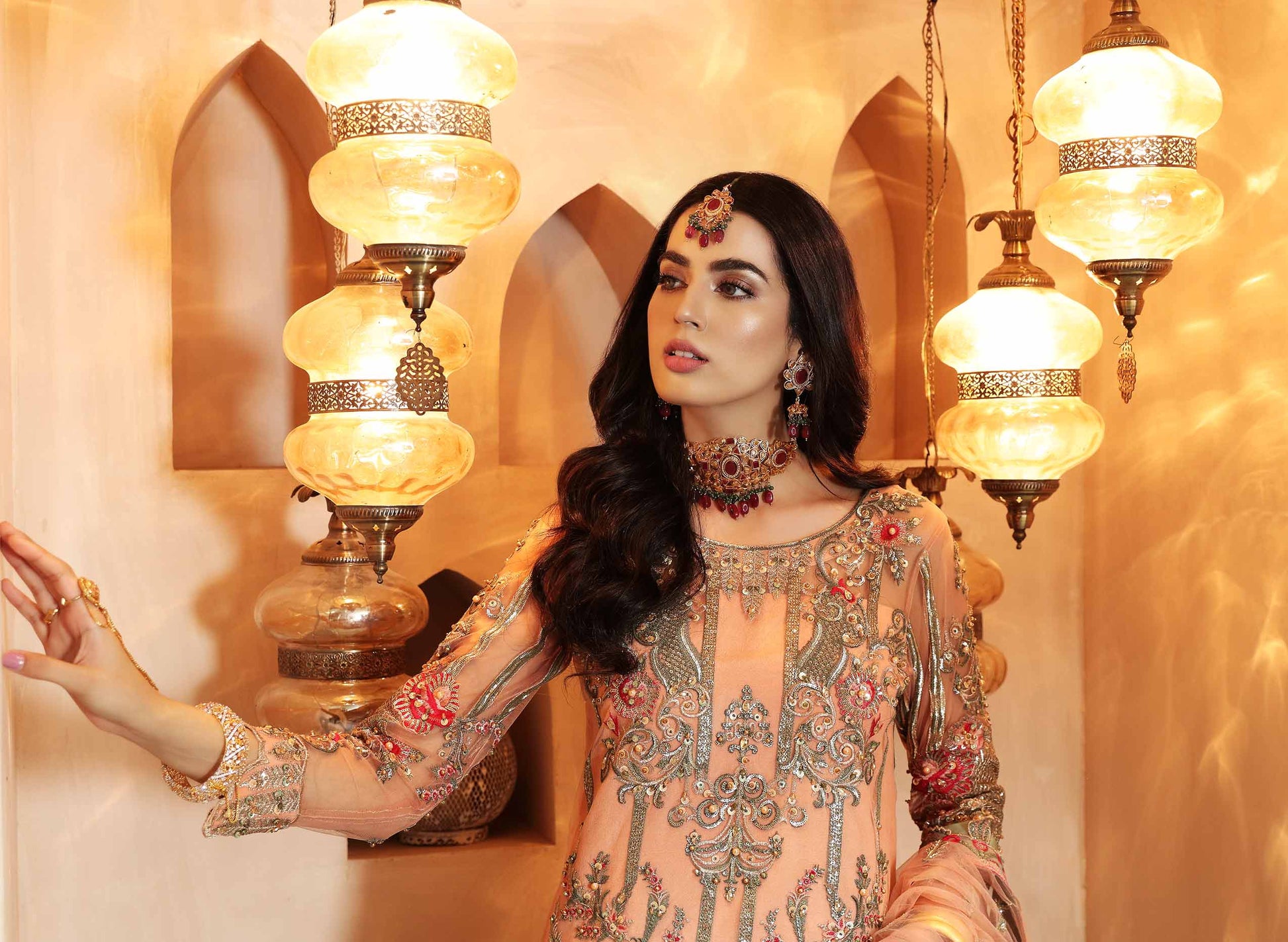 Waqas Shah | Ishq Naama | AVIANA ROSE - Pakistani Designer Dress - by Waqas Shah | Type: Formal - 100% Original at Saira Sultan