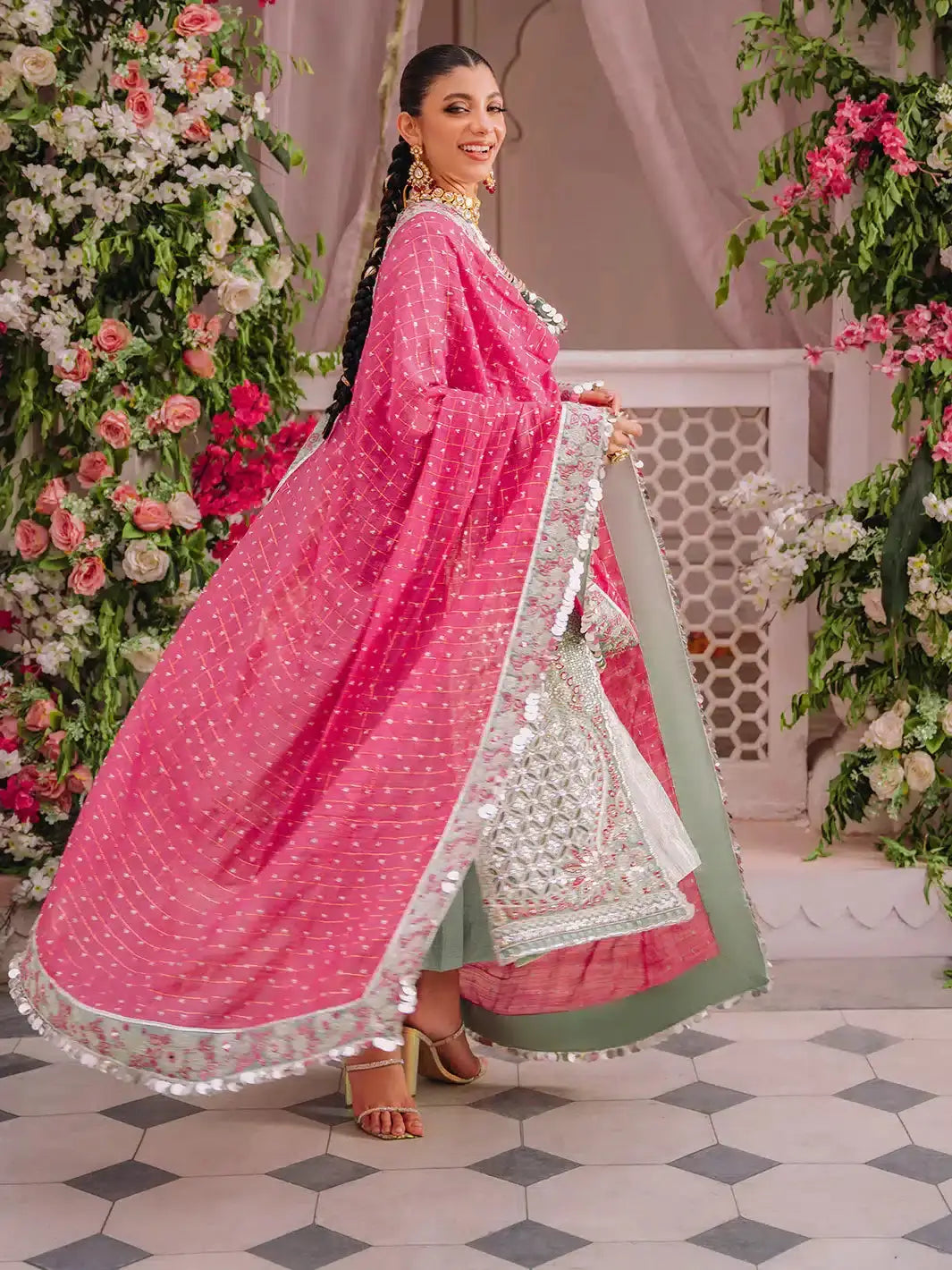 Ittehad | Faiza Faisal Heeriye 23 | Alaya - Pakistani Designer Dress - by Ittehad | Type: Bridal - 100% Original at Saira Sultan