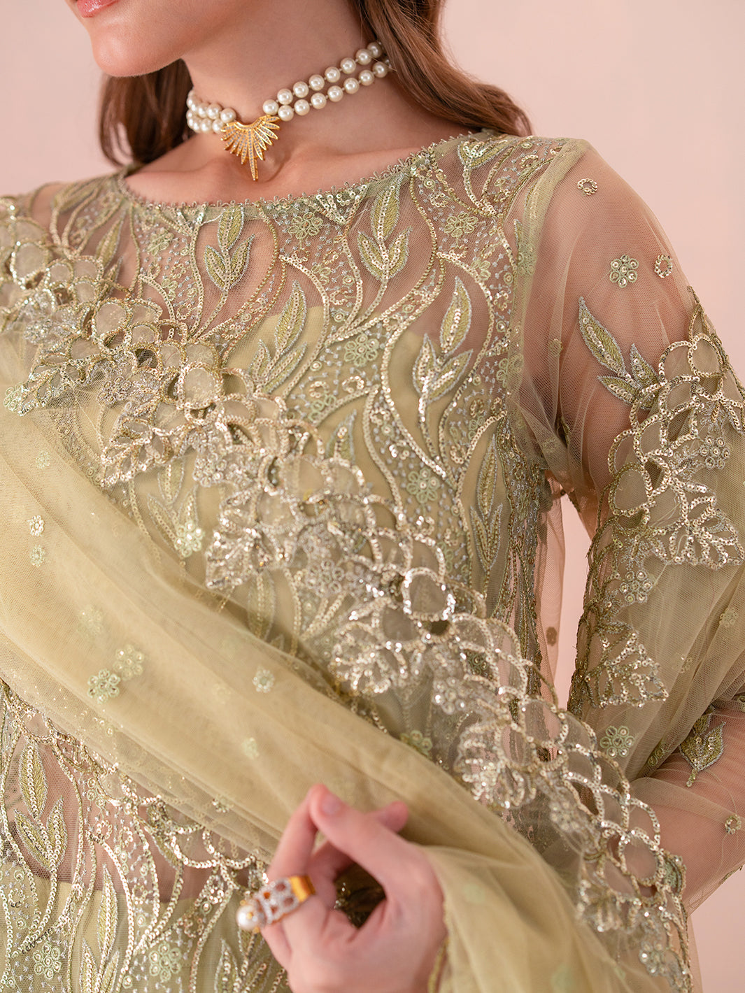 Izel | Stardust Luxury Collection | SLC-009-Eris - Pakistani Designer Dress - by Izel | Type: Ladies Clothes - 100% Original at Saira Sultan