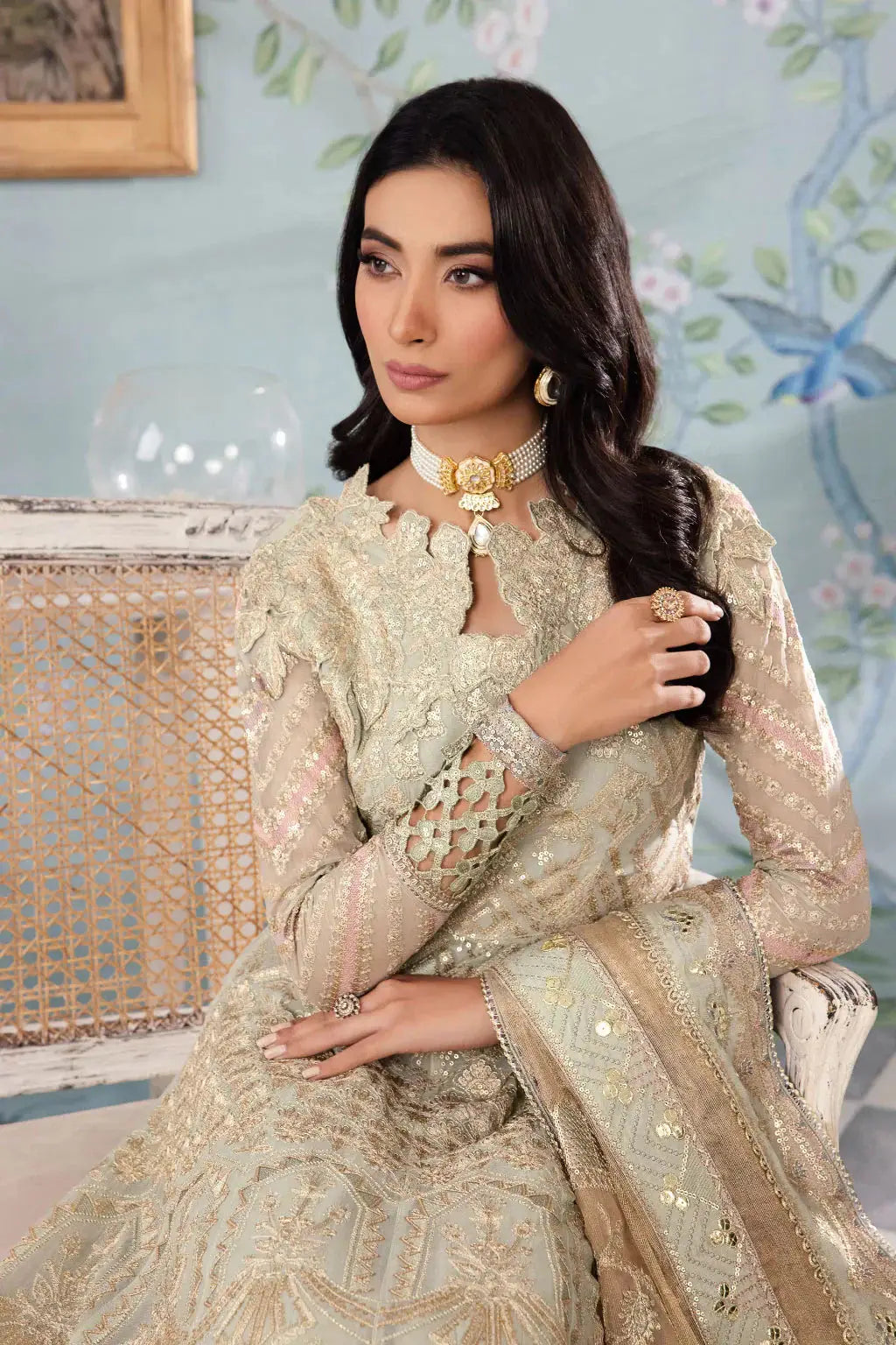 Iznik | Chinnon Chiffon | CC-33 QIANA - Pakistani Designer Dress - by Iznik | Type: Formal - 100% Original at Saira Sultan