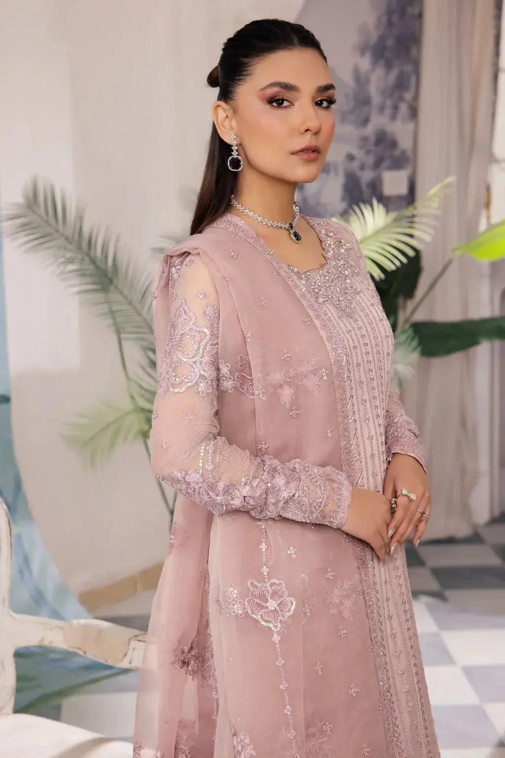 Iznik | Chinnon Chiffon | CC-39 BAREEN - Pakistani Designer Dress - by Iznik | Type: Formal - 100% Original at Saira Sultan