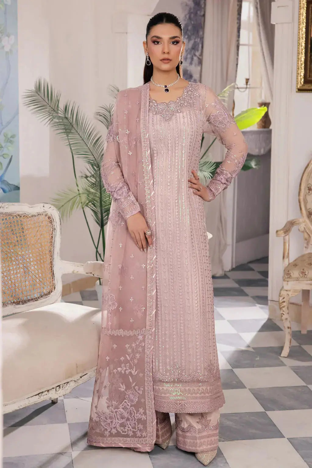 Iznik | Chinnon Chiffon | CC-39 BAREEN - Pakistani Designer Dress - by Iznik | Type: Formal - 100% Original at Saira Sultan