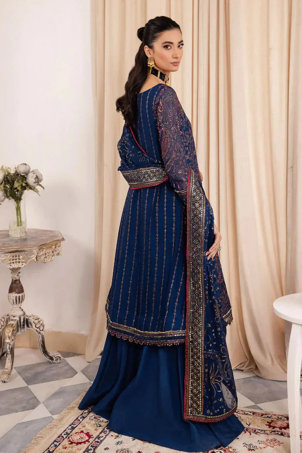 Iznik | Chinnon Chiffon | CC-34 ASHAH - Pakistani Designer Dress - by Iznik | Type: Formal - 100% Original at Saira Sultan