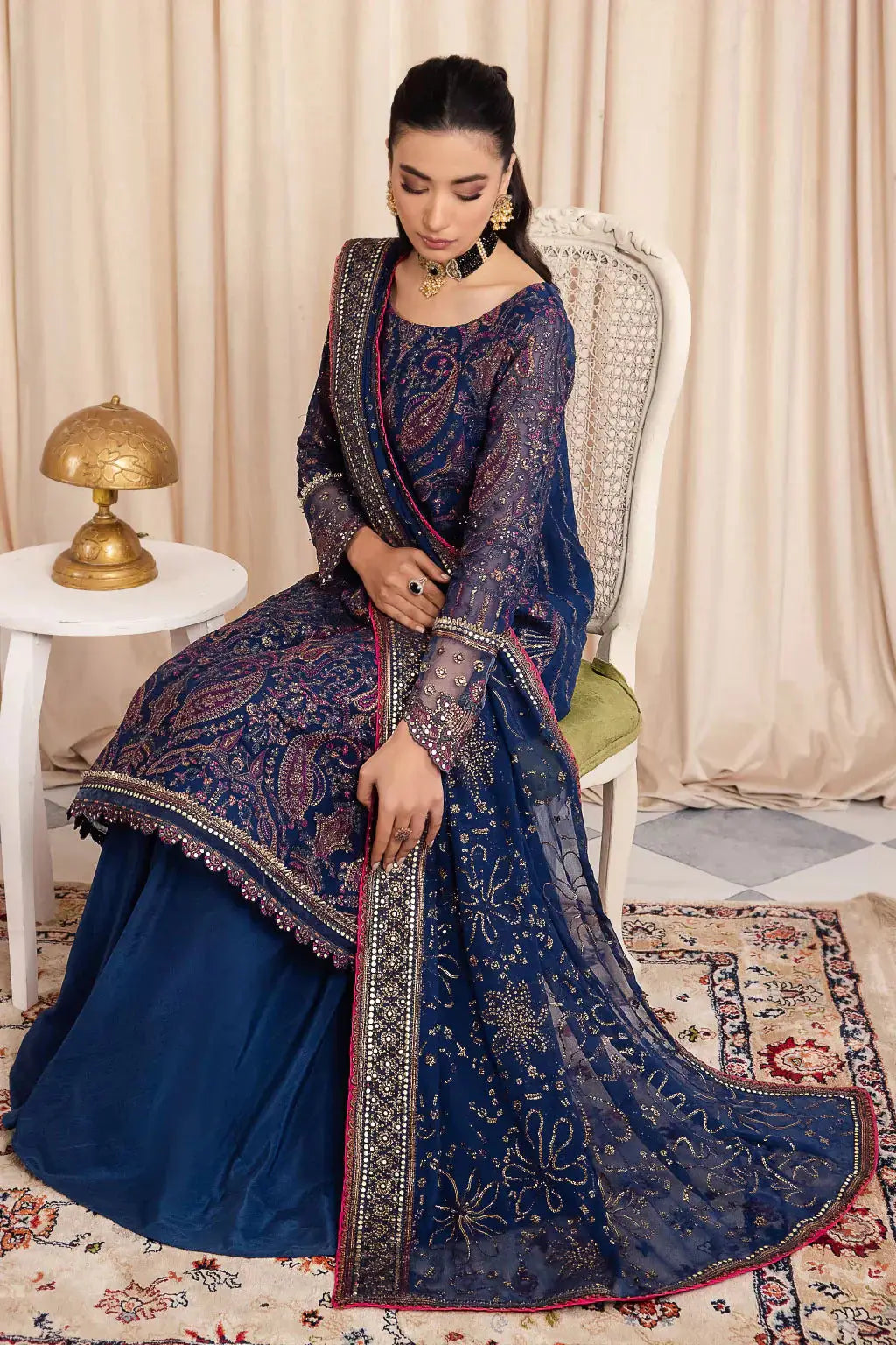 Iznik | Chinnon Chiffon | CC-34 ASHAH - Pakistani Designer Dress - by Iznik | Type: Formal - 100% Original at Saira Sultan