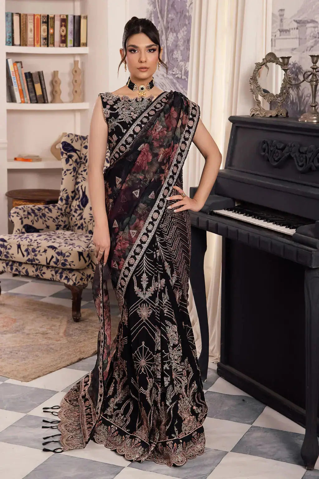 Iznik | Chinnon Chiffon | CC-32 KIAH - Pakistani Designer Dress - by Iznik | Type: Formal - 100% Original at Saira Sultan