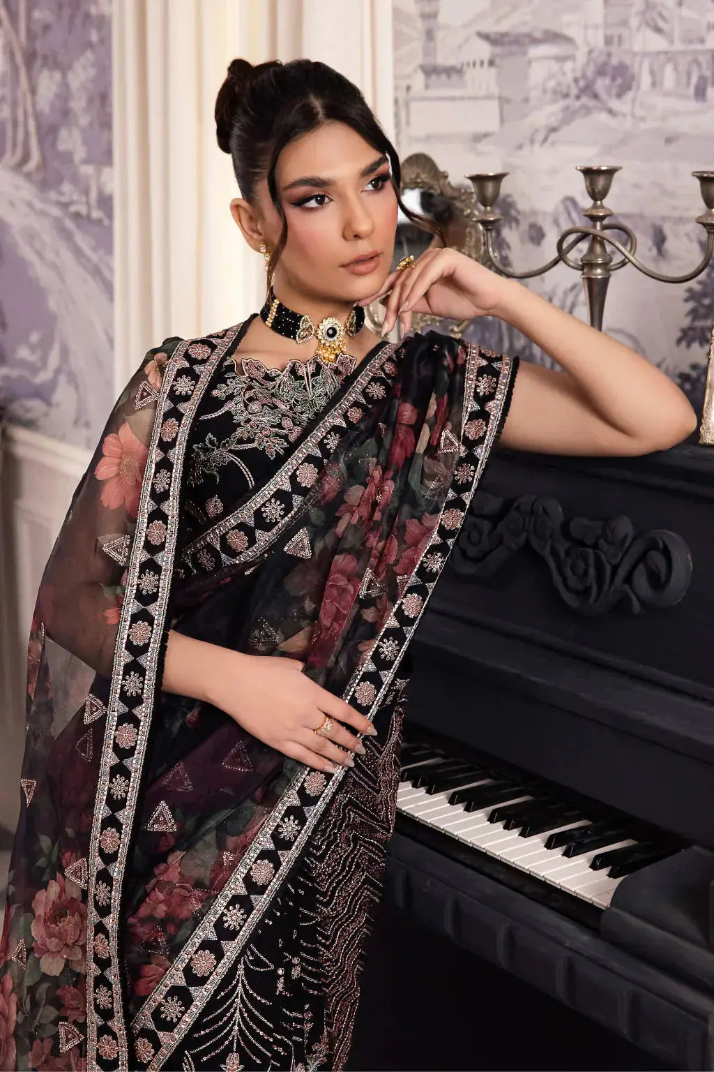 Iznik | Chinnon Chiffon | CC-32 KIAH - Pakistani Designer Dress - by Iznik | Type: Formal - 100% Original at Saira Sultan