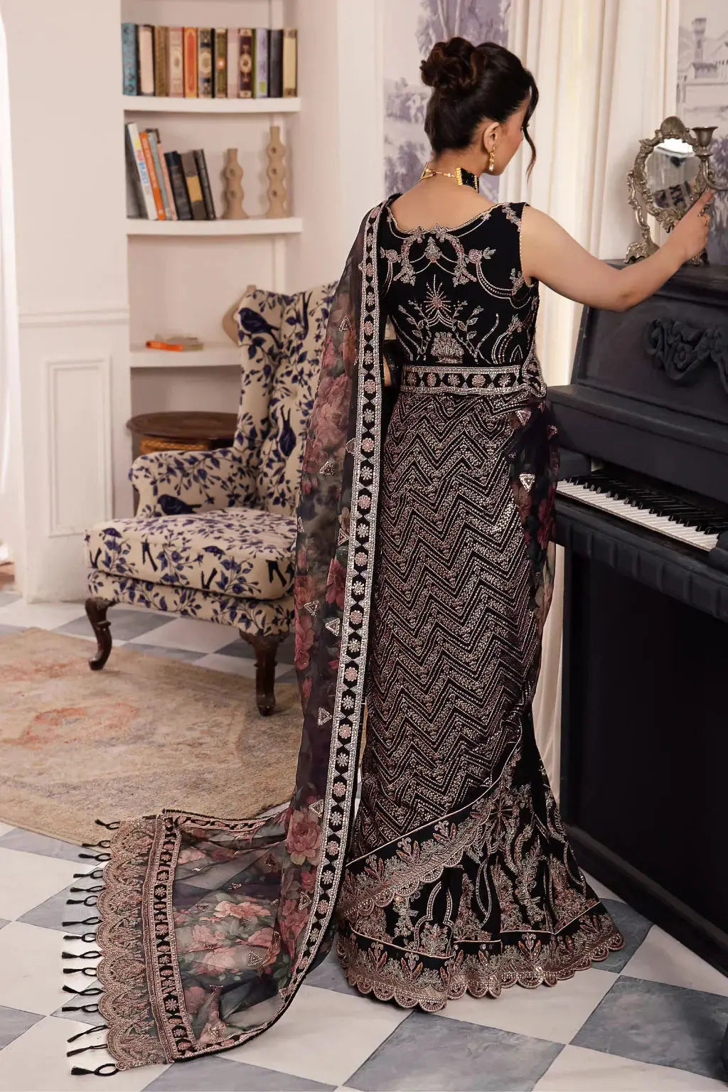 Iznik | Chinnon Chiffon | CC-32 KIAH - Pakistani Designer Dress - by Iznik | Type: Formal - 100% Original at Saira Sultan
