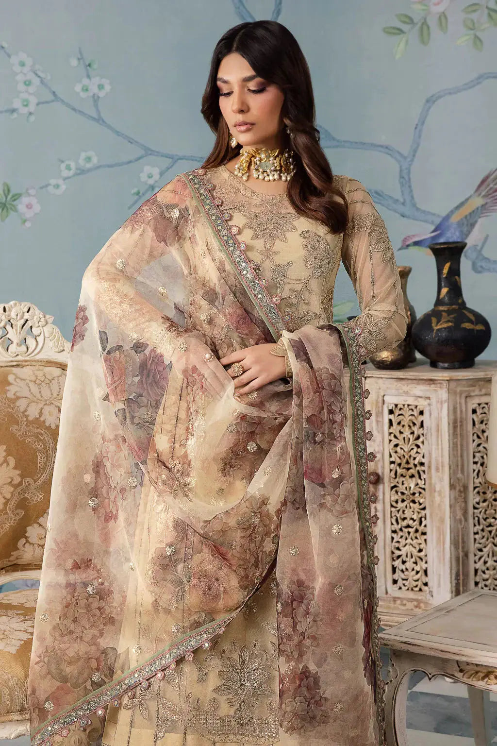 Iznik | Chinnon Chiffon | CC-31 ALYA - Pakistani Designer Dress - by Iznik | Type: Formal - 100% Original at Saira Sultan