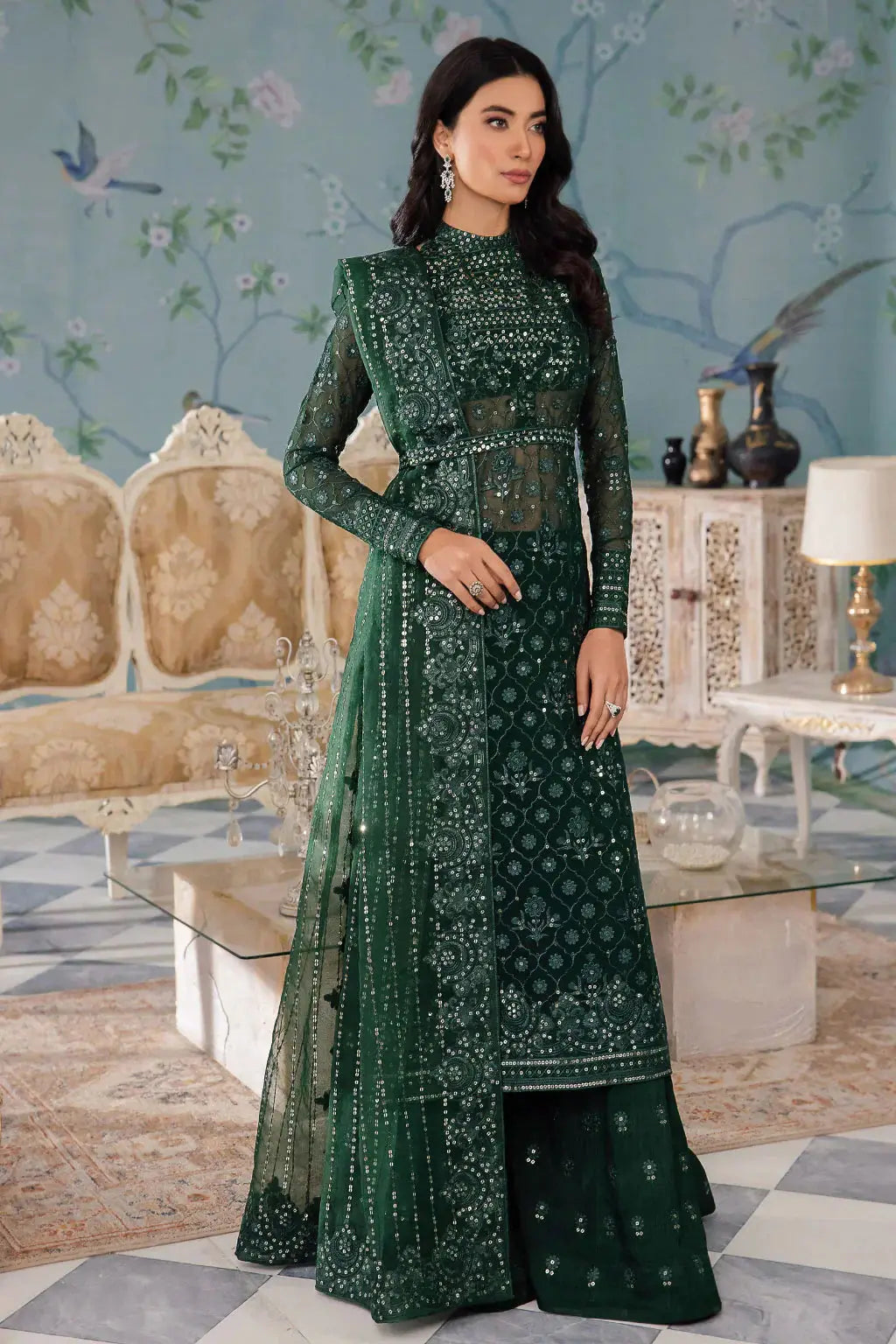 Iznik | Chinnon Chiffon | CC-40 KEZIAH - Pakistani Designer Dress - by Iznik | Type: Formal - 100% Original at Saira Sultan