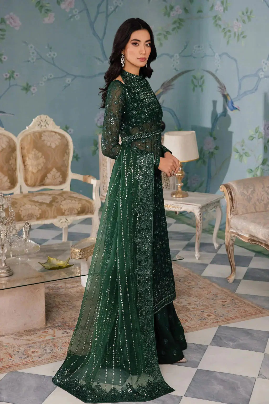 Iznik | Chinnon Chiffon | CC-40 KEZIAH - Pakistani Designer Dress - by Iznik | Type: Formal - 100% Original at Saira Sultan