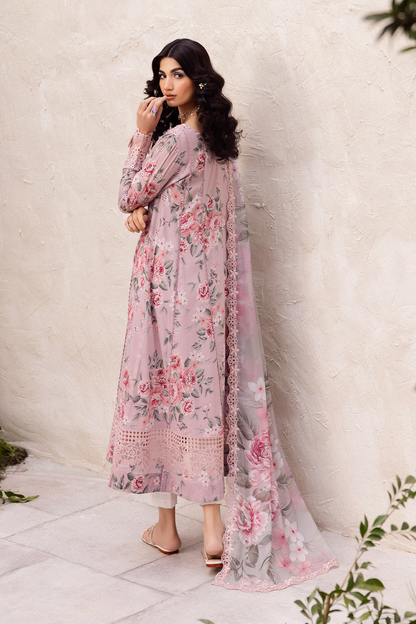 Iznik | Dahlia Embroidered Lawn | DL-09 - Pakistani Designer Dress - by Iznik | Type: Luxury - 100% Original at Saira Sultan