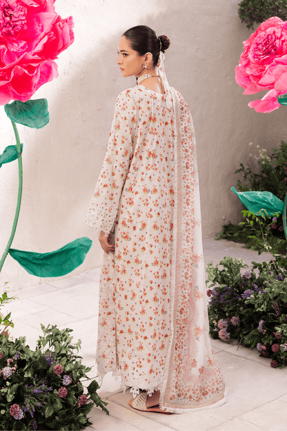 Iznik | Dahlia Embroidered Lawn | DL-05 - Pakistani Designer Dress - by Iznik | Type: Luxury - 100% Original at Saira Sultan